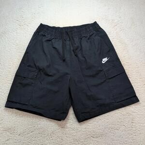 Nike Sportswear Club Ripstop Cargo Shorts FB1246-010 Athletic Size Large
